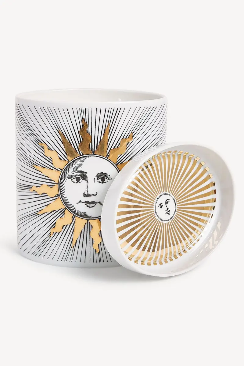 Fornasetti NEL MENTRE Large scented candle - Giardino Settecentesco Décor - Giardino Segreto Fragrance