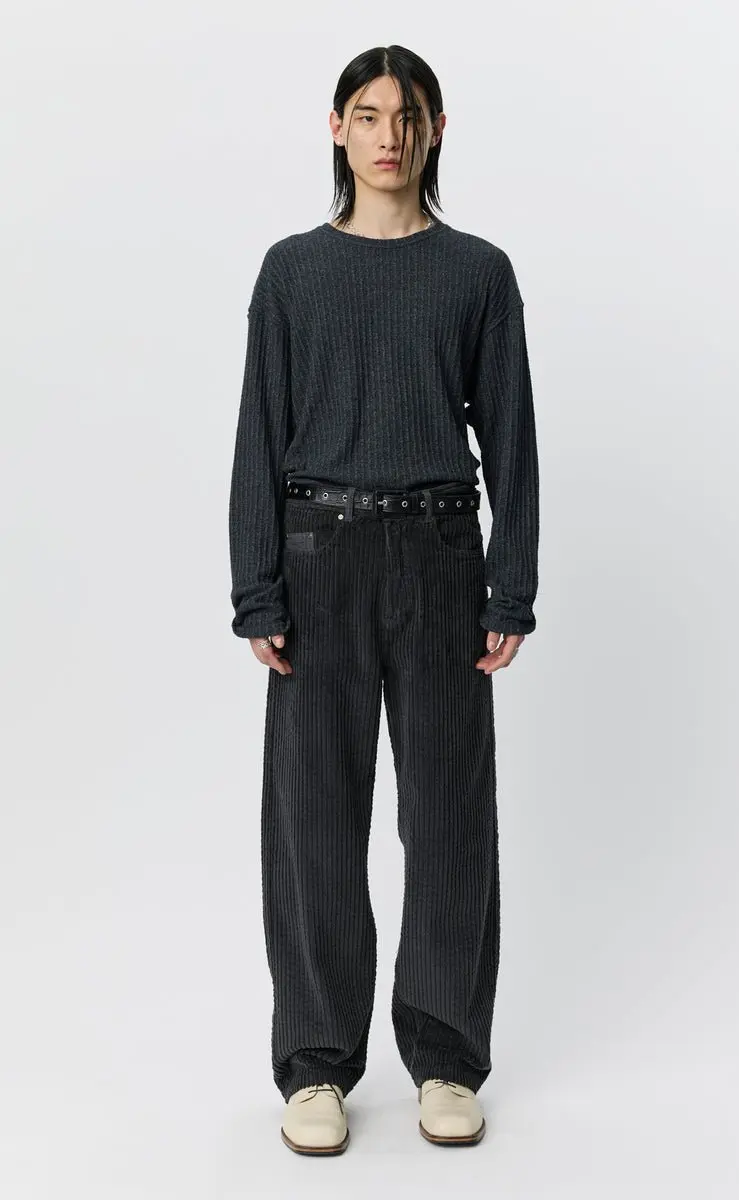 GENERATION TROUSERS - Anthracite Amplified Cord