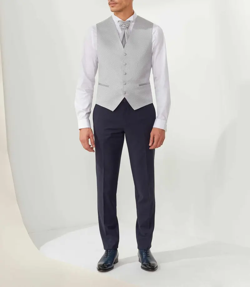 Gilet cérémonie gris "Xong"
