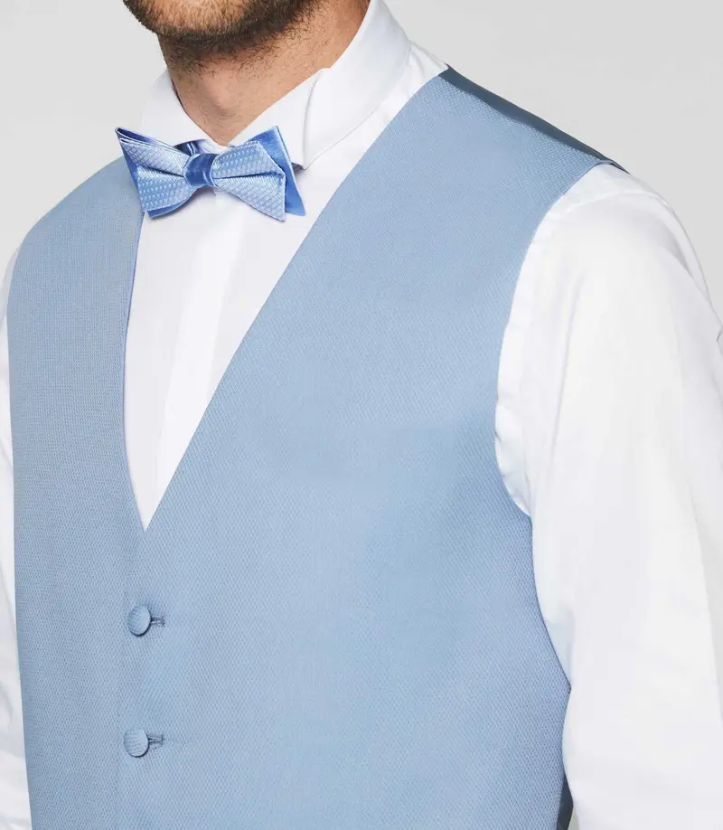 Gilet de costume bleu ciel JOLIE