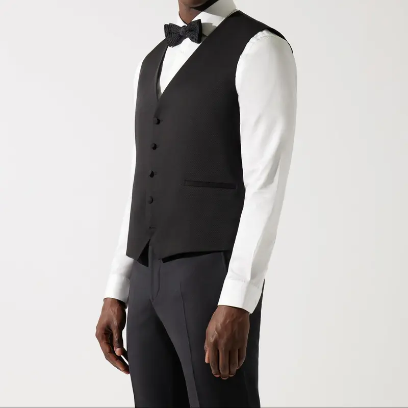 Gilet de costume noir XLOSCO