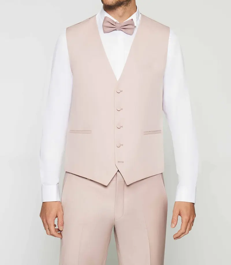 Gilet de costume rose JOLIE