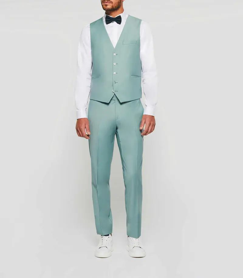 Gilet de costume vert nil "Jfavori"