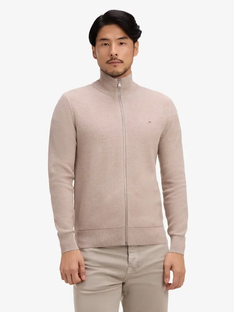 Gilet Eden Park beige en coton