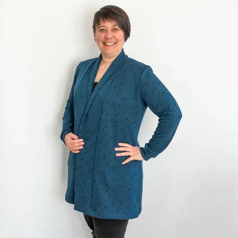 Gilet femme, 34 au 56, 4 statures - Jasmin