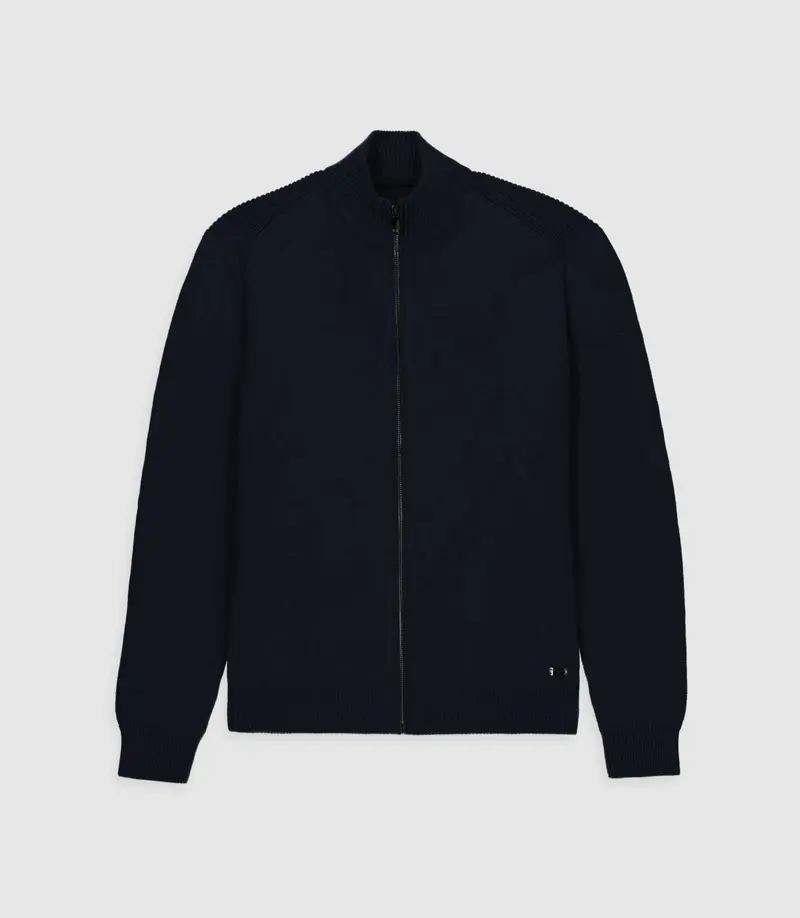 Gilet zippé marine BEN