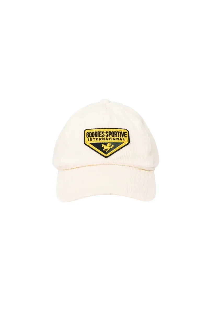 Goodies Sportive Bone Corduroy Cap