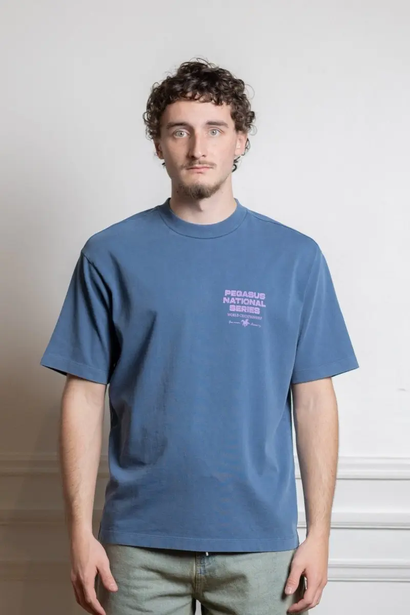 Goodies Sportive Pegasus Series Blue Tee