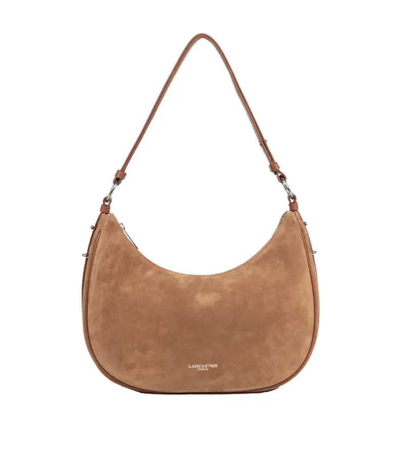 Grand sac besace Suède IT Lancaster Camel