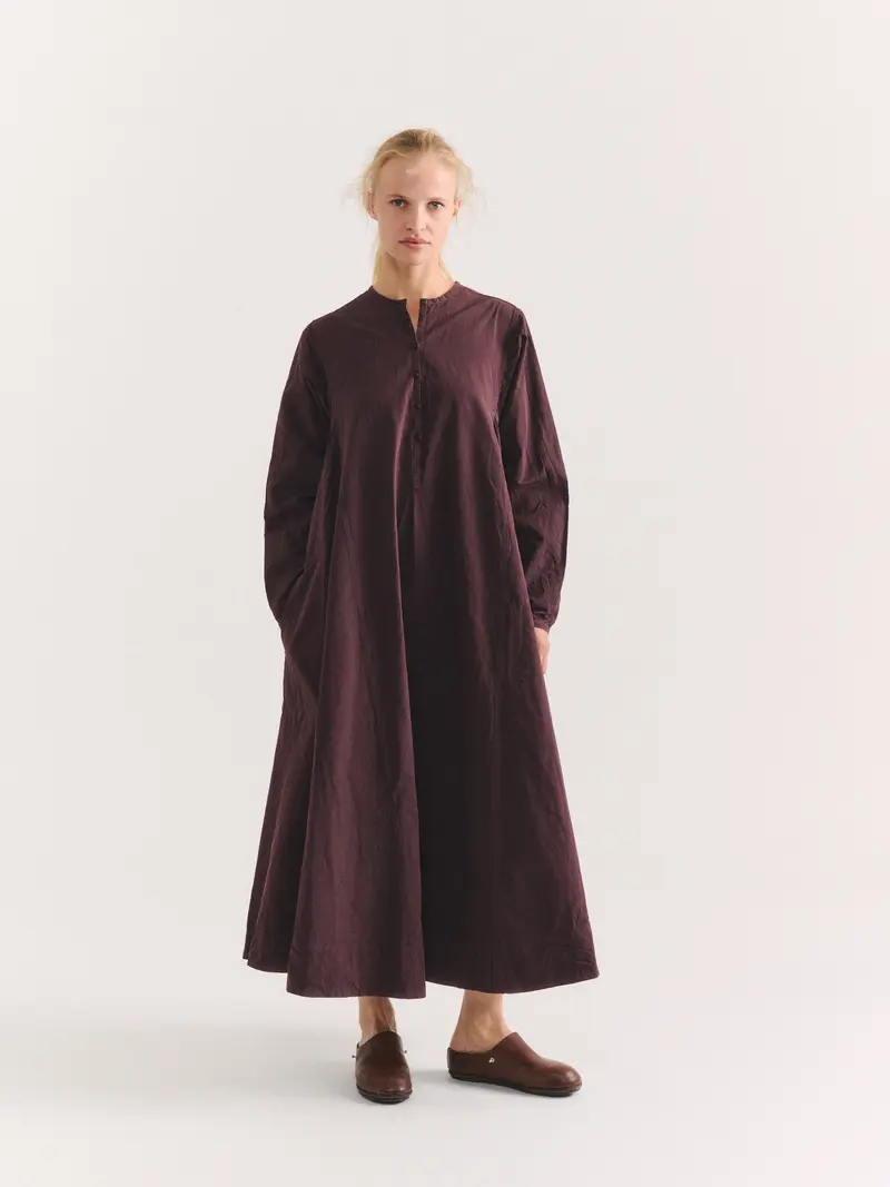 HARMONY DRESS - PAPER COT - EBONY