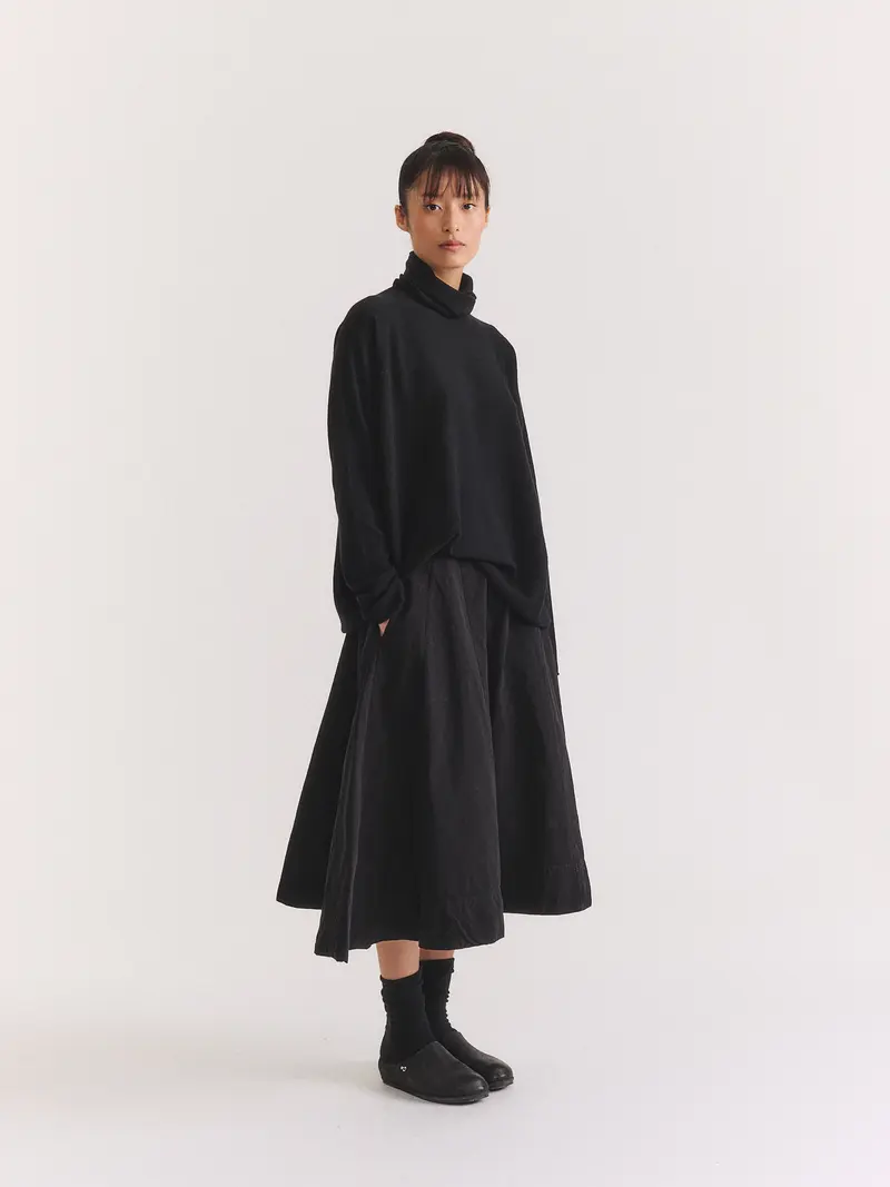 HARMONY SKIRT - PAPER COT - BLACK
