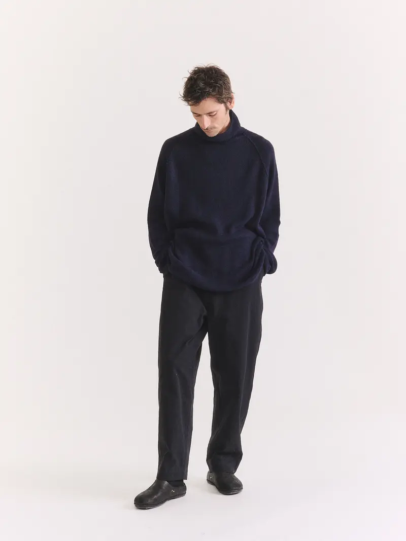 HIGH NECK JUMPER - ALPWO - NIGHT