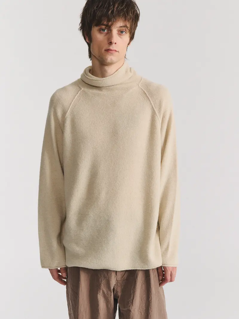 HIGH NECK JUMPER - ALPWO - PUFFY