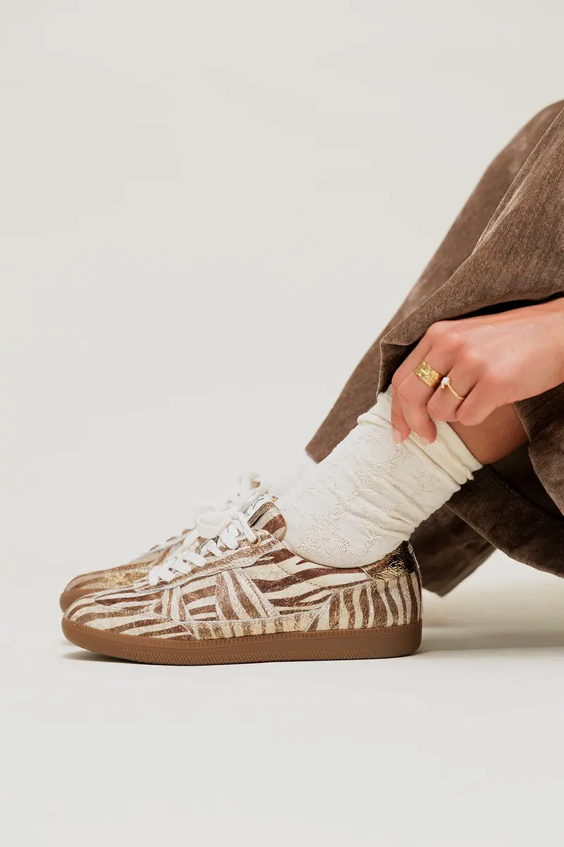 HONEY - Chaussettes Texturées Blanc Cassé en Relief