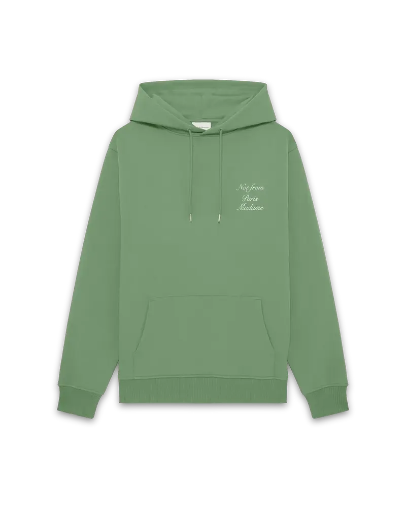 Hoodie Slogan Calligraphy