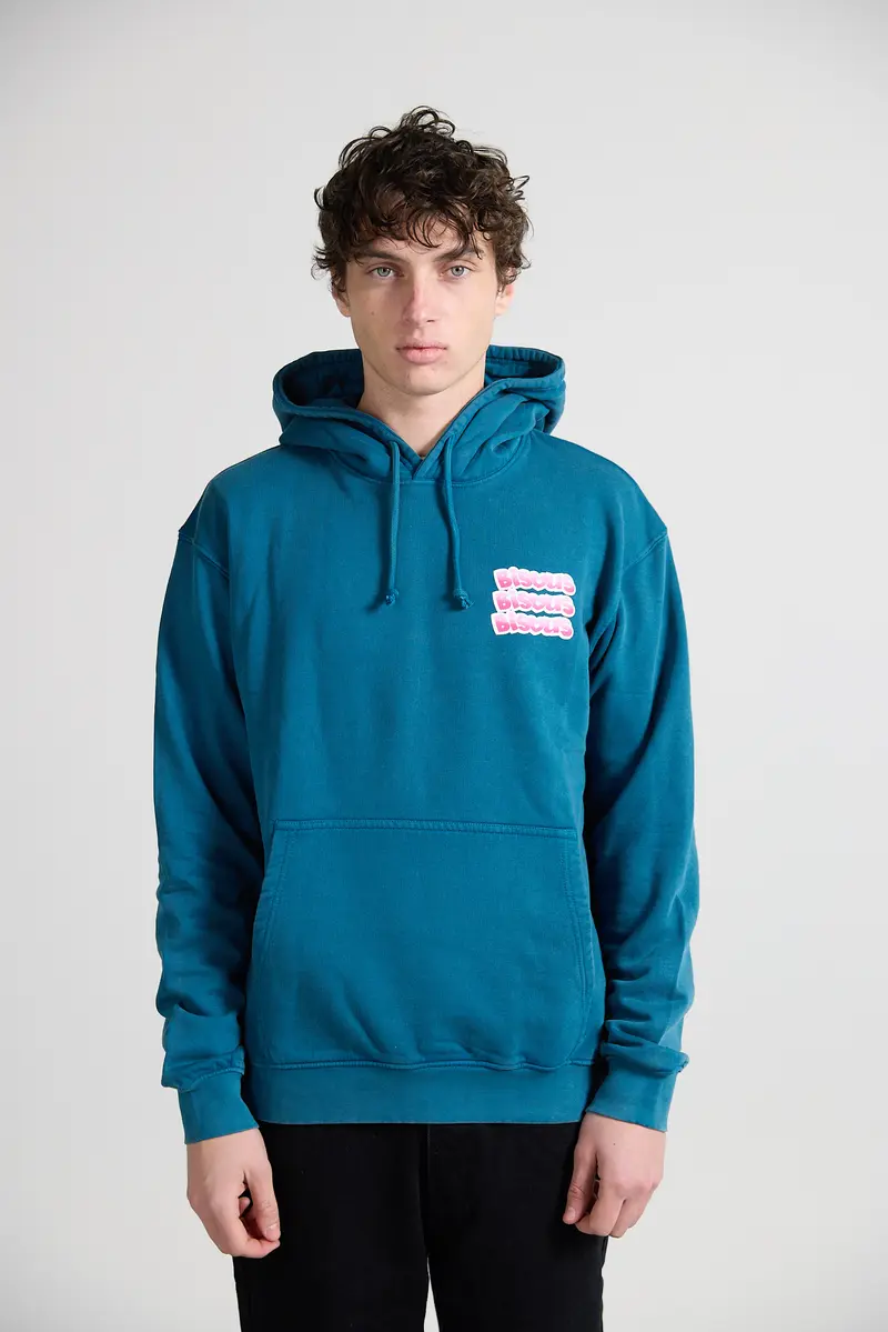 Hoodie Tony Petrol blue
