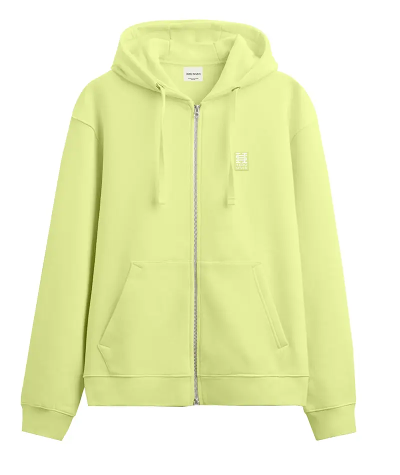 HOODIE ZIPPE BEST ZIP KID - LEMON