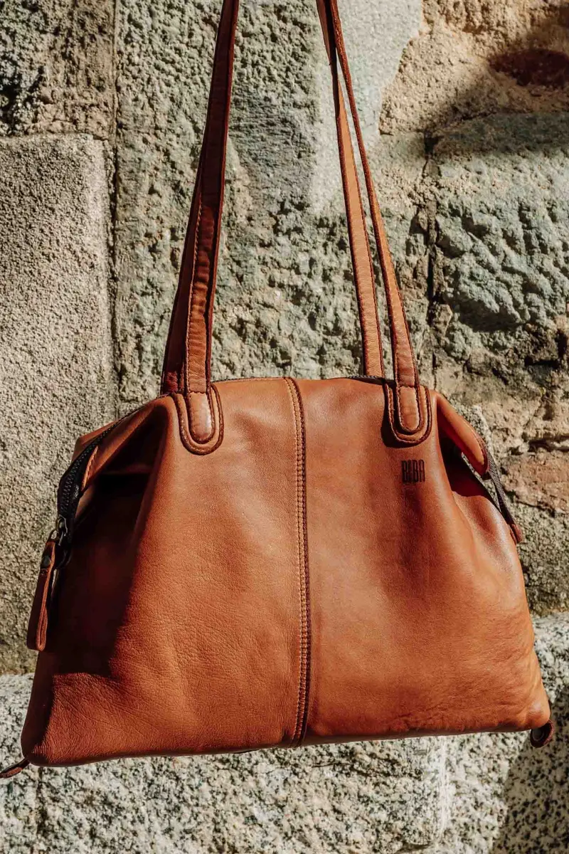 Hooper HOP1L – Sac shopper femme en cuir d'agneau lavé – BIBA