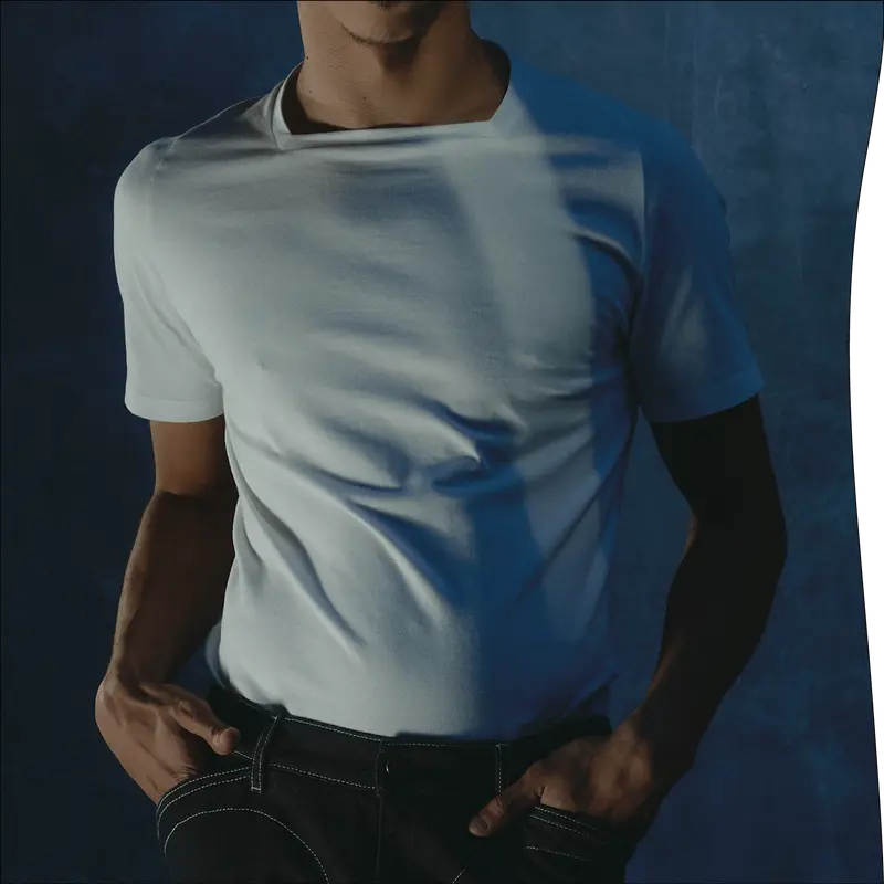 HYSTEON COTTON JERSEY T-SHIRT