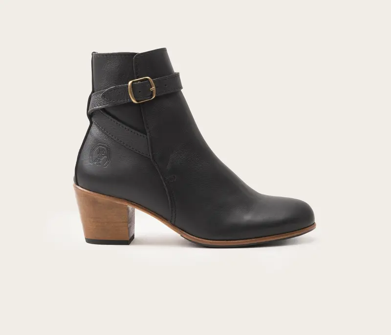 Jaipur Bottine Souple Noir - Prix Doux