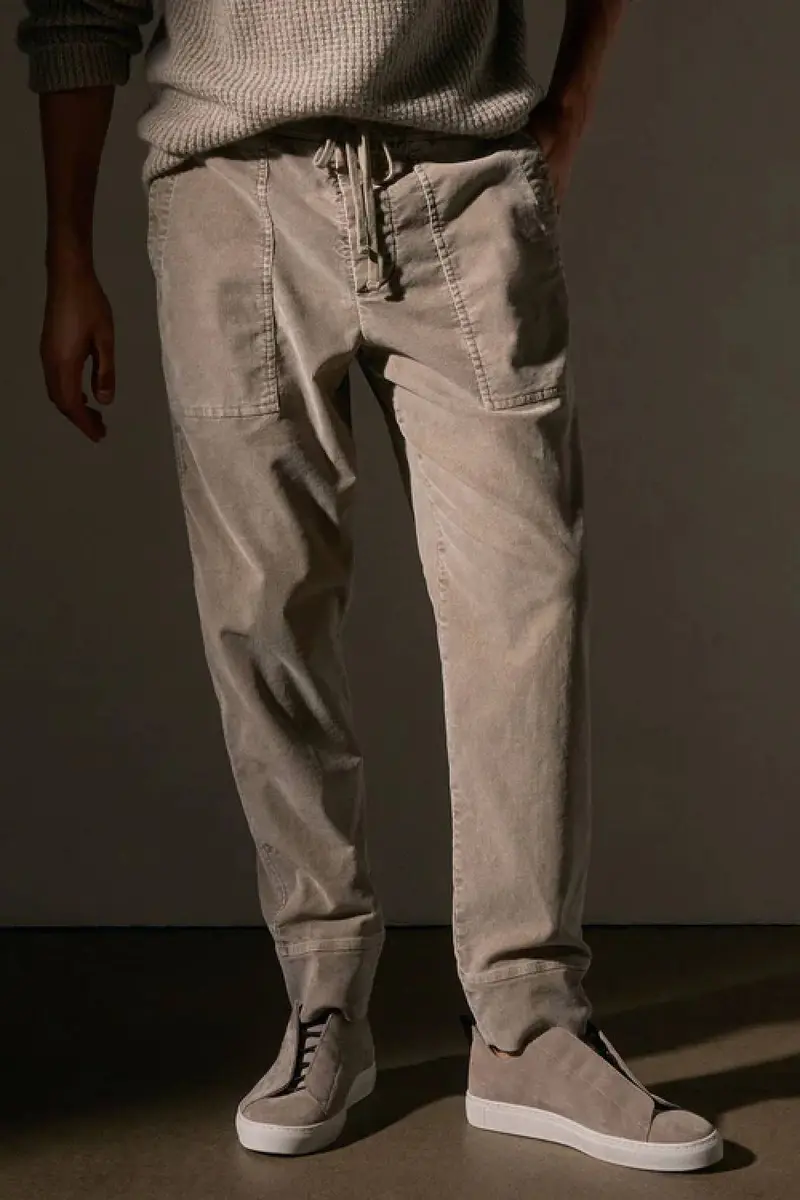 James Perse Corduroy Utility Pant Beige