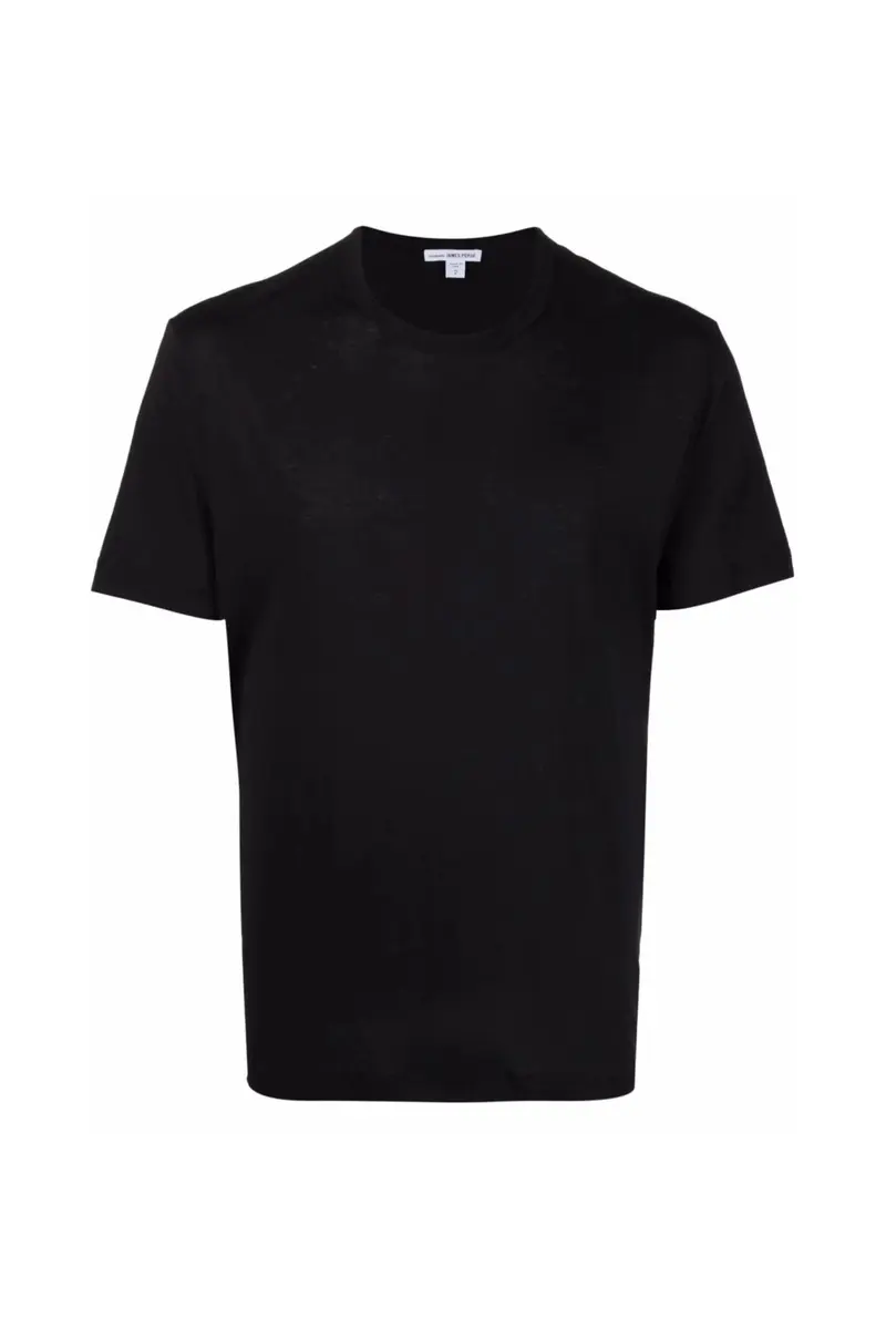 James Perse Short Sleeve Crew Neck Black