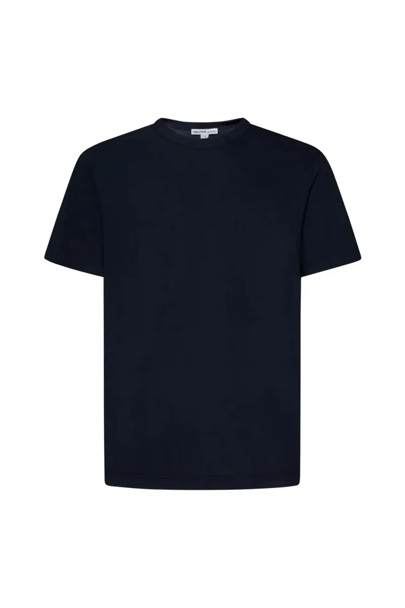James Perse Short Sleeve Crew Neck deep blue