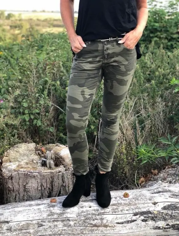 Jean camouflage