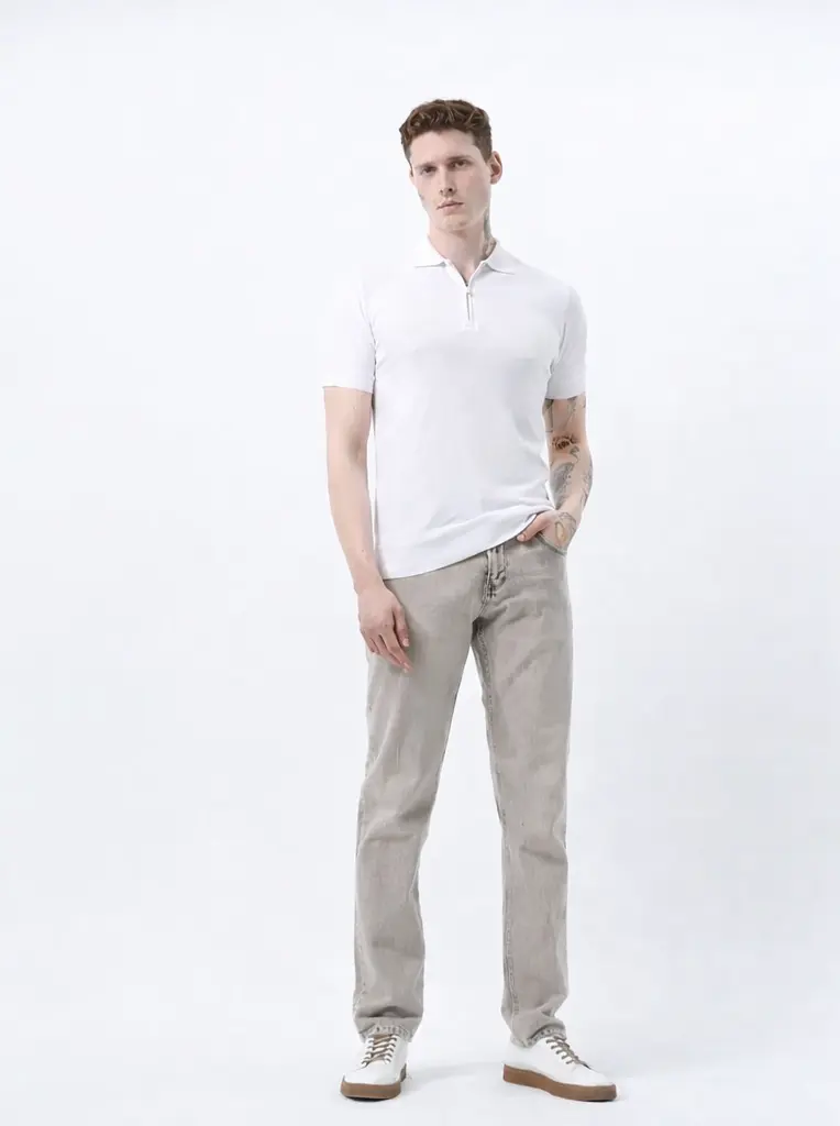 Jean Homme Regular Fit Gris
