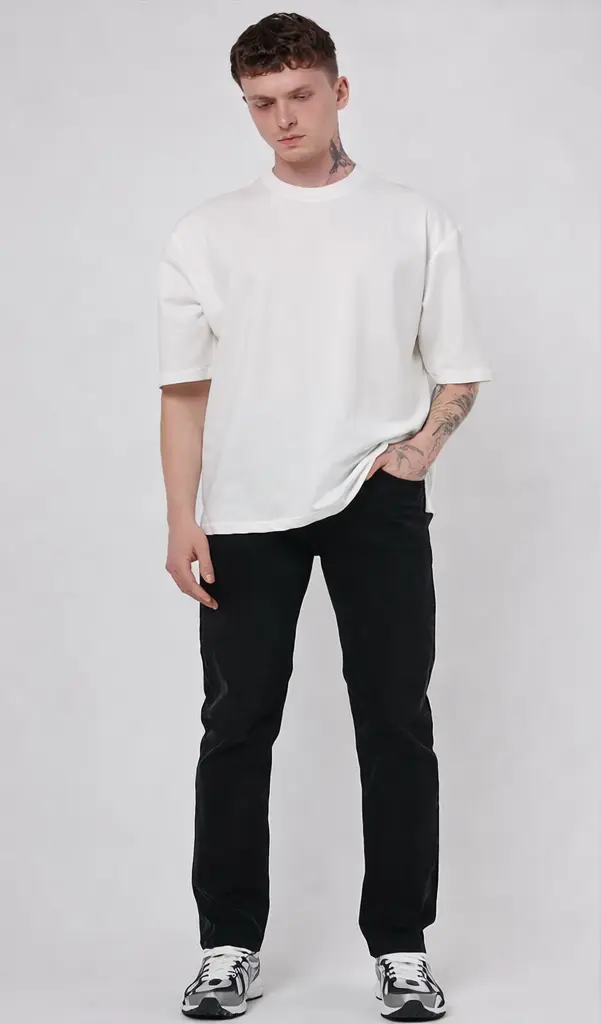 Jean Homme Regular Fit – Noir