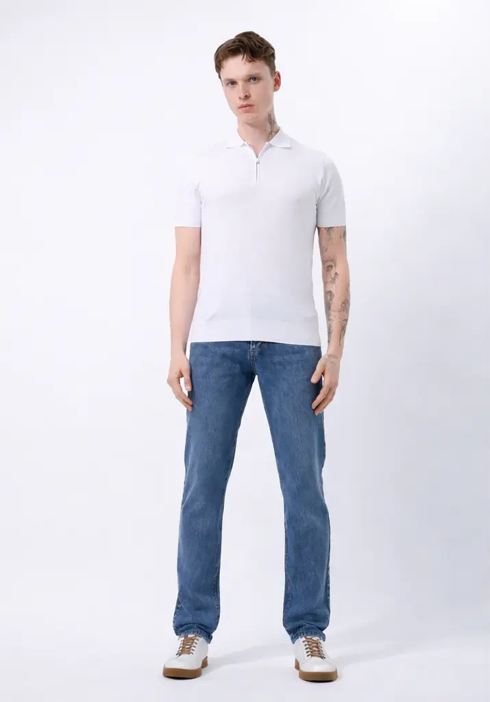 Jean Homme Regular Fit Style Vintage