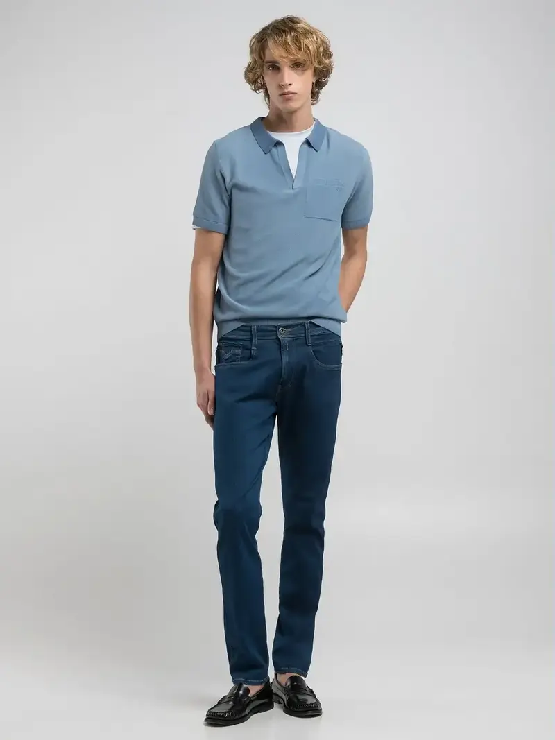 Jean Replay bleu foncé
