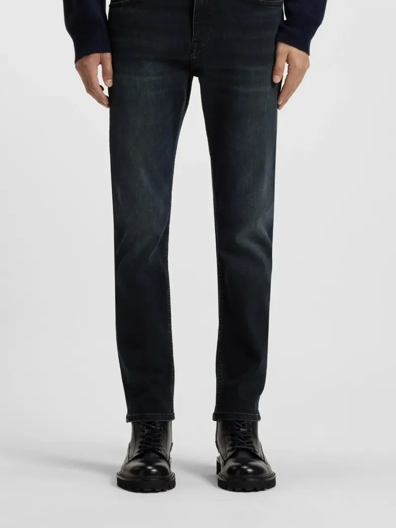 Jean slim BOSS bleu foncé