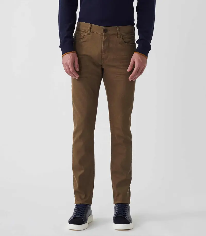 Jean slim camel "Lio"