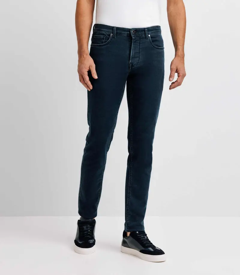 Jean slim marine