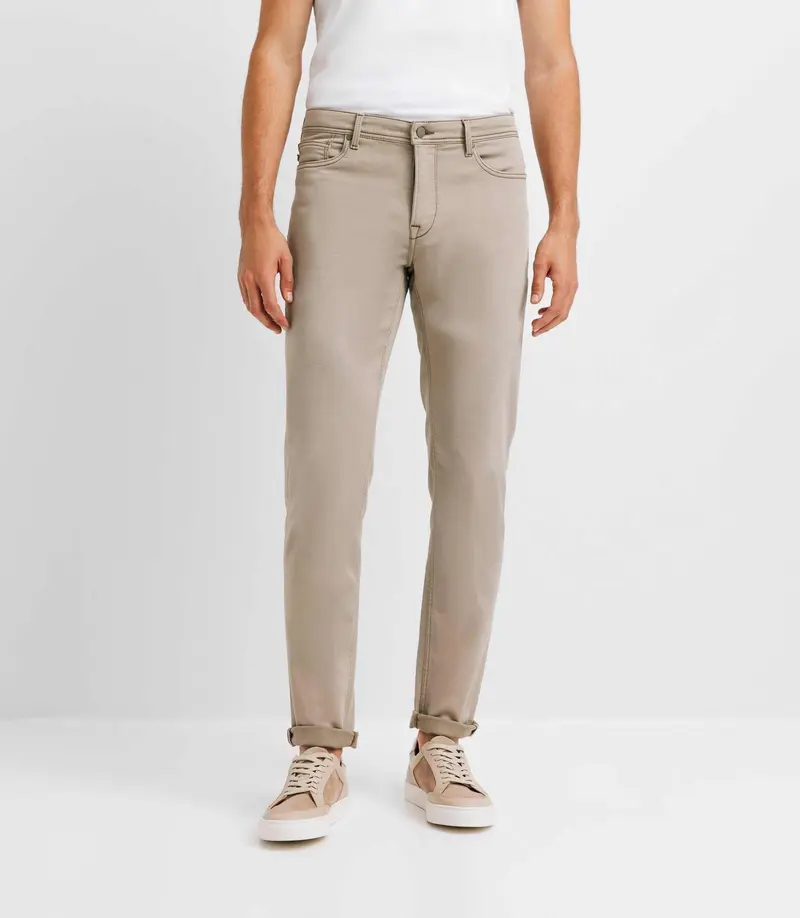 Jean super slim beige