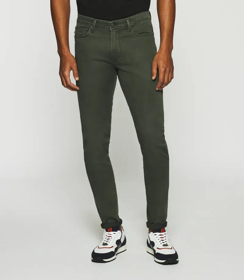 Jean super slim en maille kaki TOUPIE