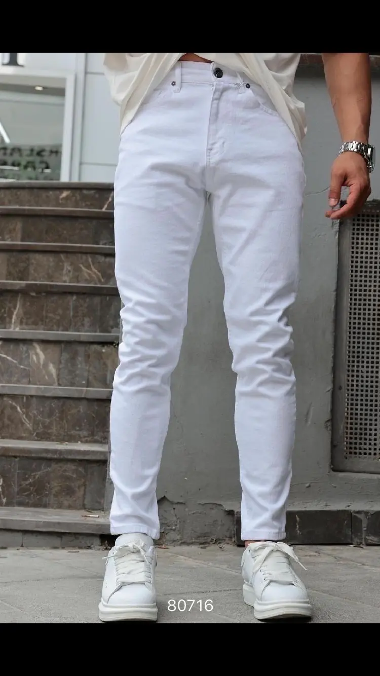 JEANS BLANC
