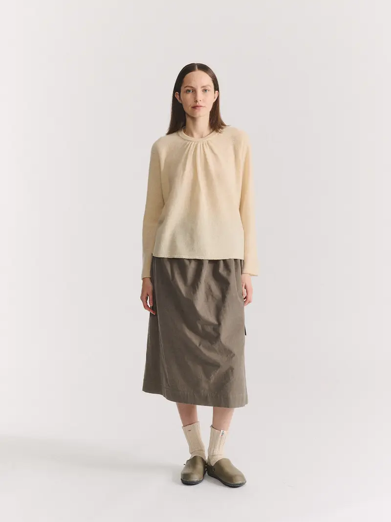 JENNIE JUMPER - WOOCASH - ECRU