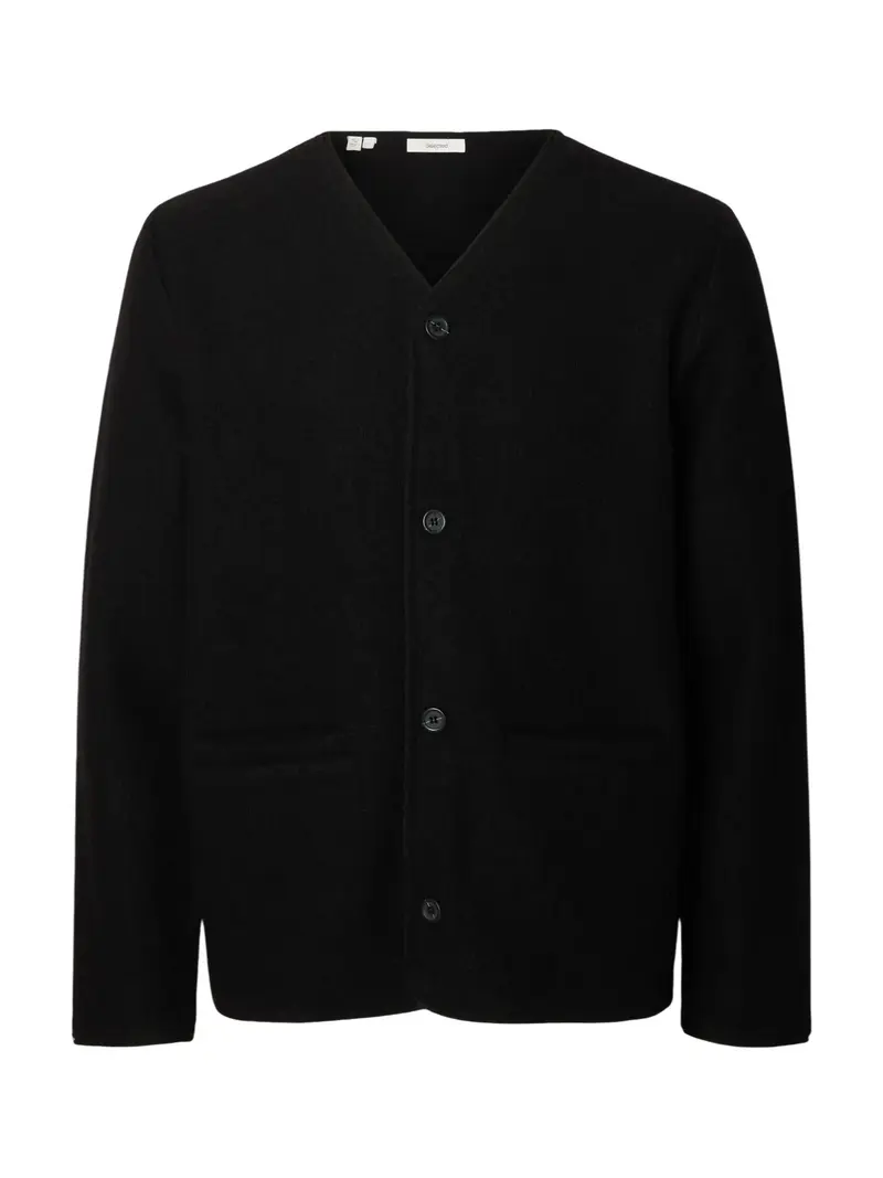 JIN BOILED WOOL CARDIGAN