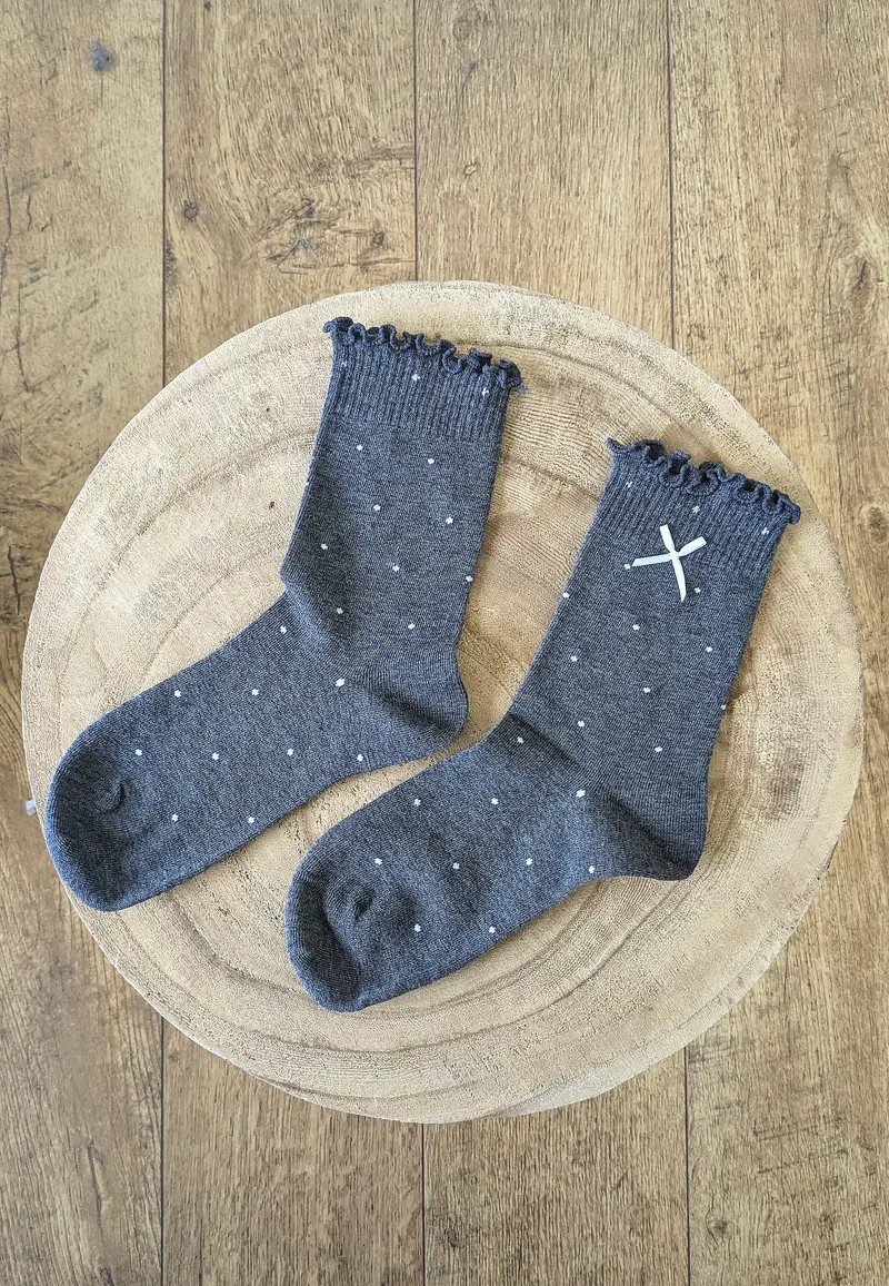 JOSEPHINE - Chaussettes Gris Fonce