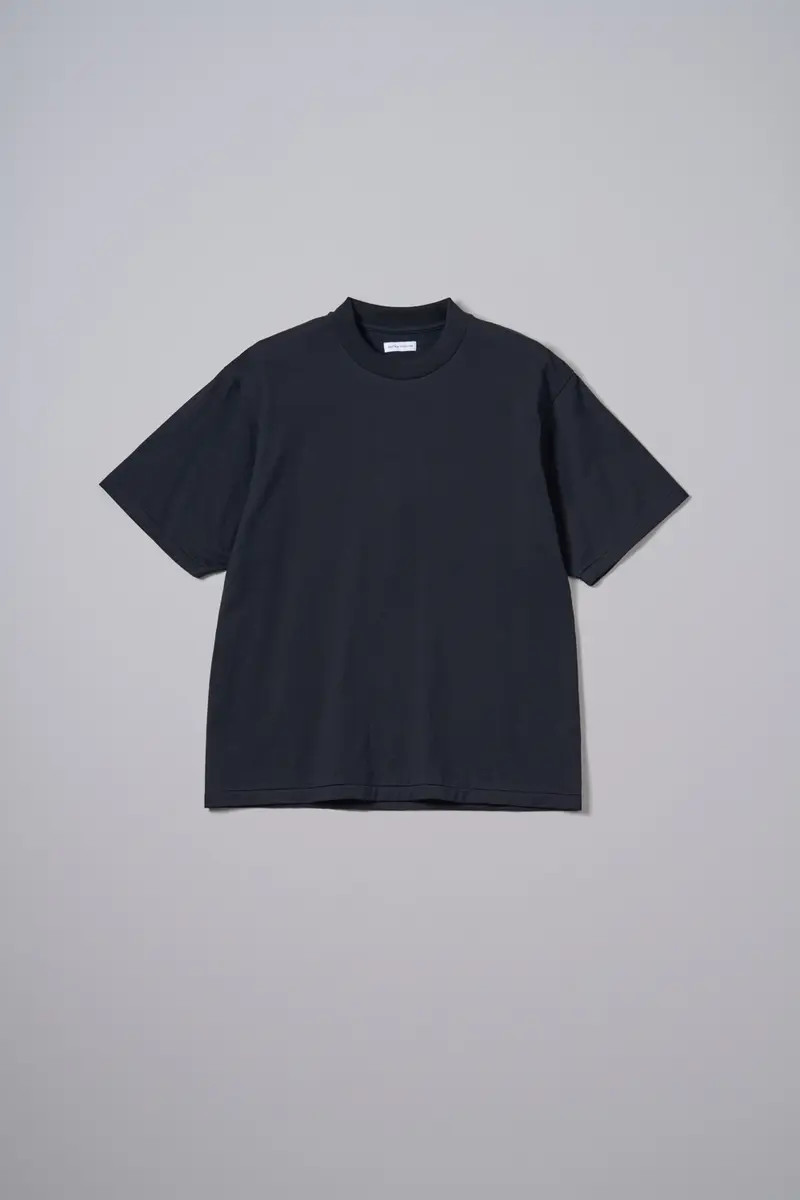 Kaptain sunshine suvin supima tube tee light BLACK