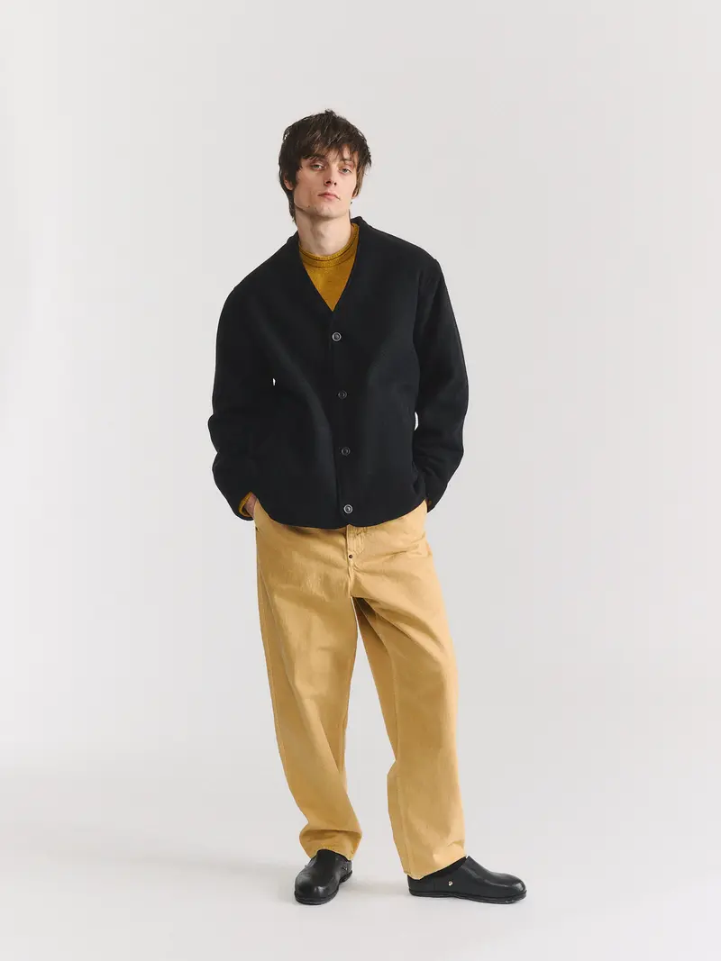 KILLIAN JACKET - HEAVY CASHEMERE - BLACK