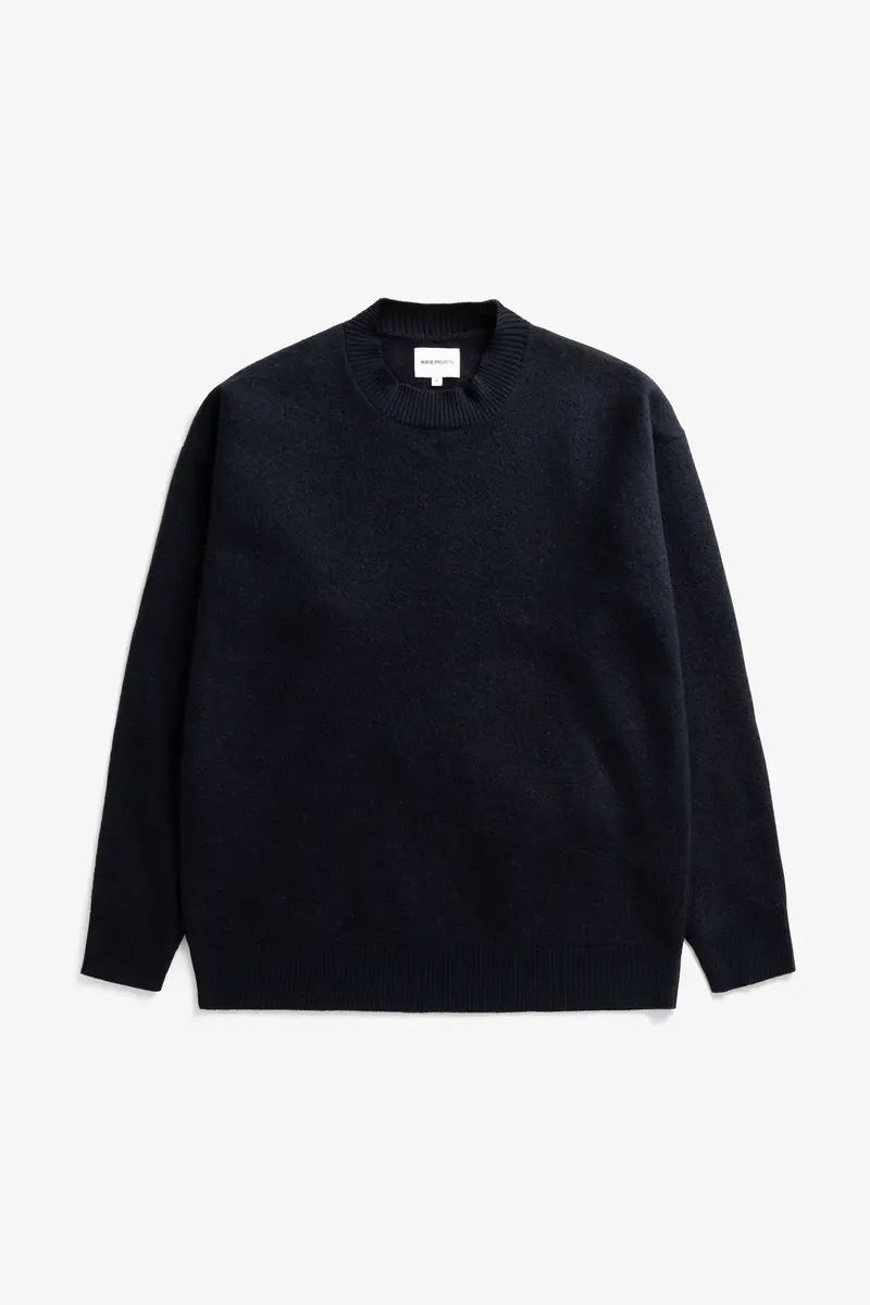 KRAGHOLM BOILED WOOL CREWNECK