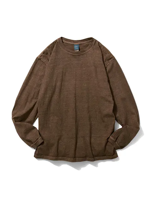 L/S Crew Tee - P-Brown