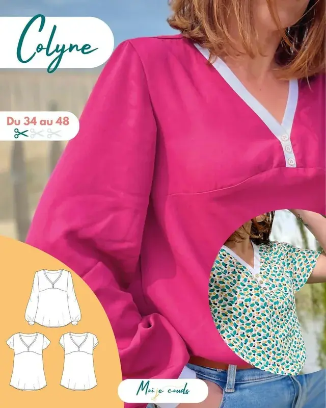 La Blouse Colyne du 34 au 48