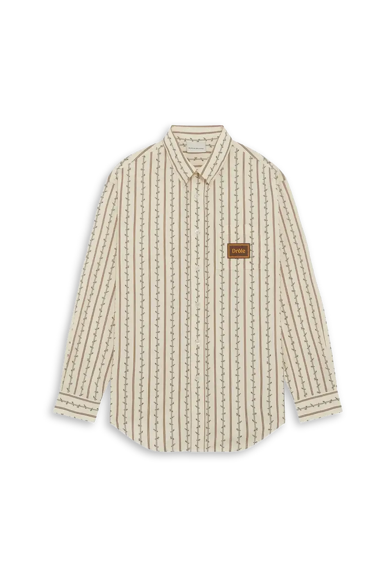 La Chemise Fleurs Tressées