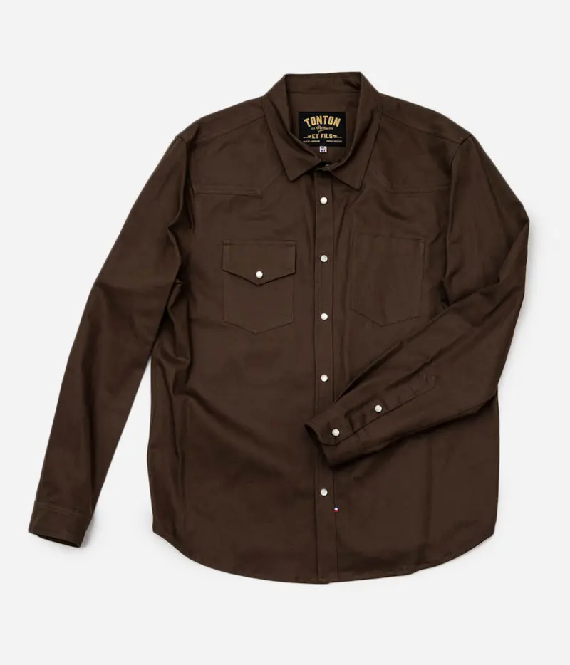 La chemise «Jimmy» twill olive