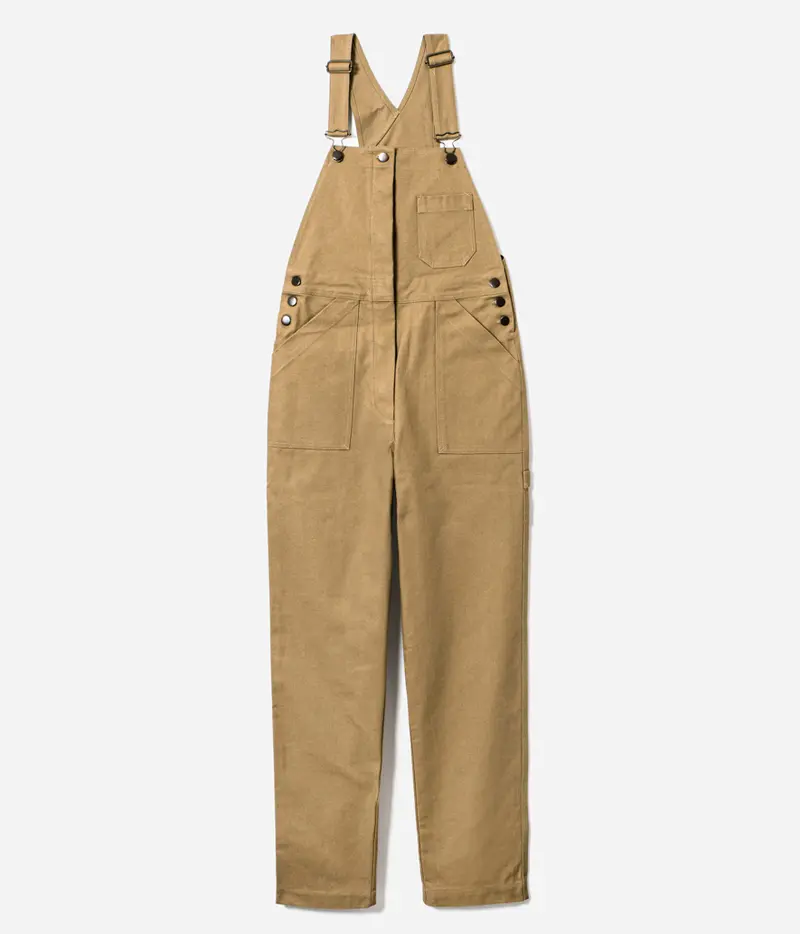 La salopette femme «Billie» Canvas Tan
