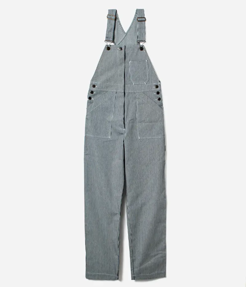La salopette femme «Billie» Denim Hickory bleu